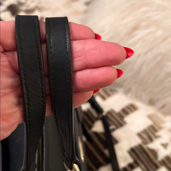 Coach Colette Black Pebbled Leather Tote - Picture 3 of 10